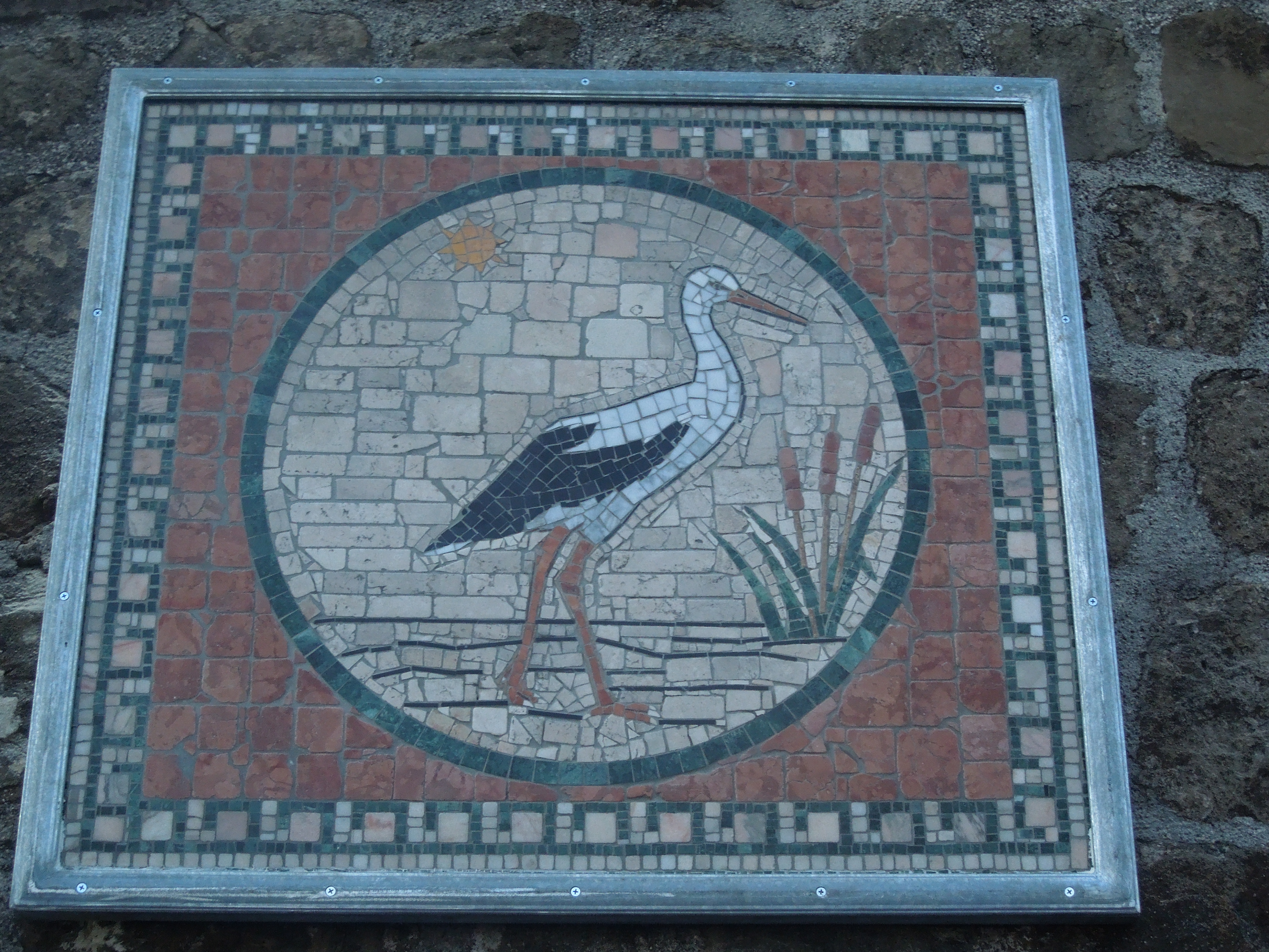 "Cicogna", mosaico in località "Muraglione"